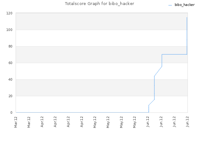 Totalscore Graph for bibo_hacker